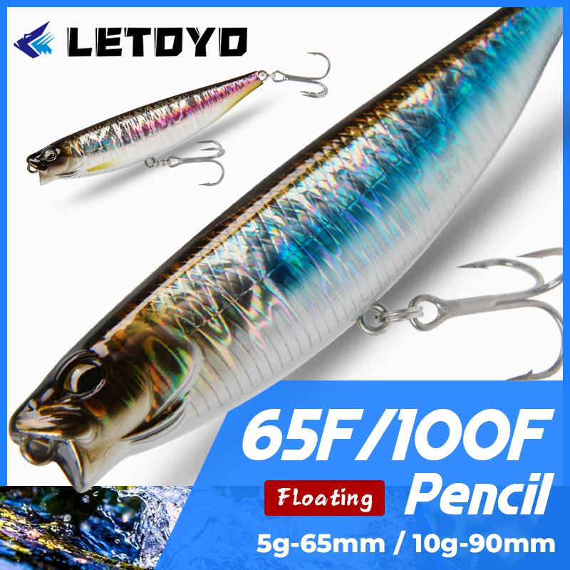 Rain Stick Percussion - LETOYO 65mm 5g/90mm 10g Surface Pencil