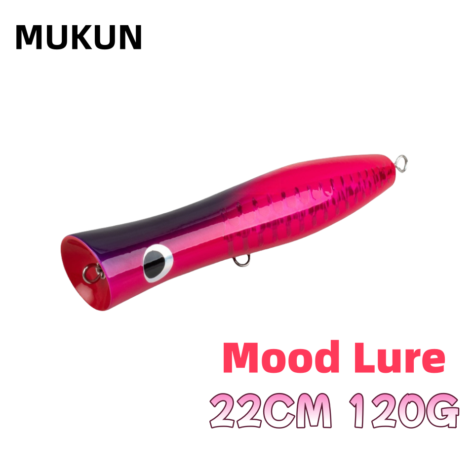 Rain Stick Percussion - MUKUN Big Game Trolling Popper 220mm