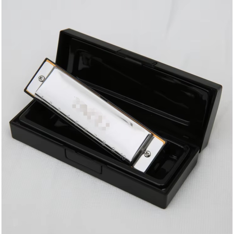Customized 10-hole Harmonica C - Musical Instrument Logo recension och pris