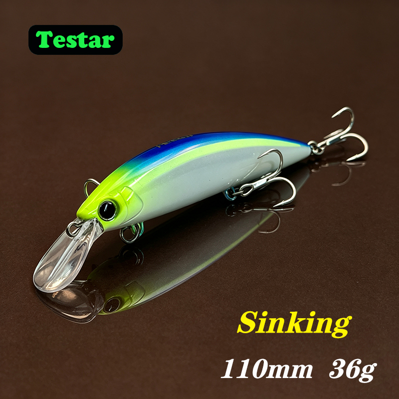 Testar 110mm 36g UV Heavy Sink - Rain Stick Percussion recension och pris