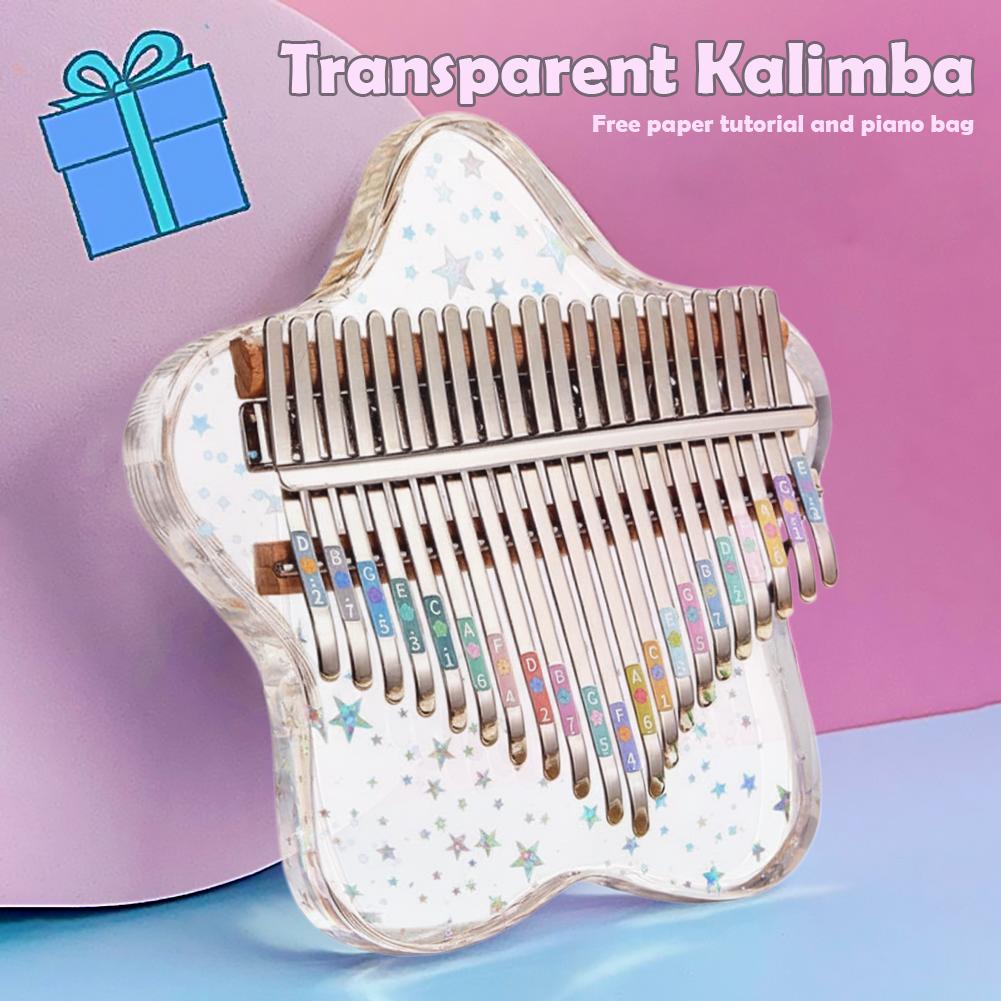 Kalimba Mbira 21 Key Thumb Pia - Musical Instrument Balalaika recension och pris