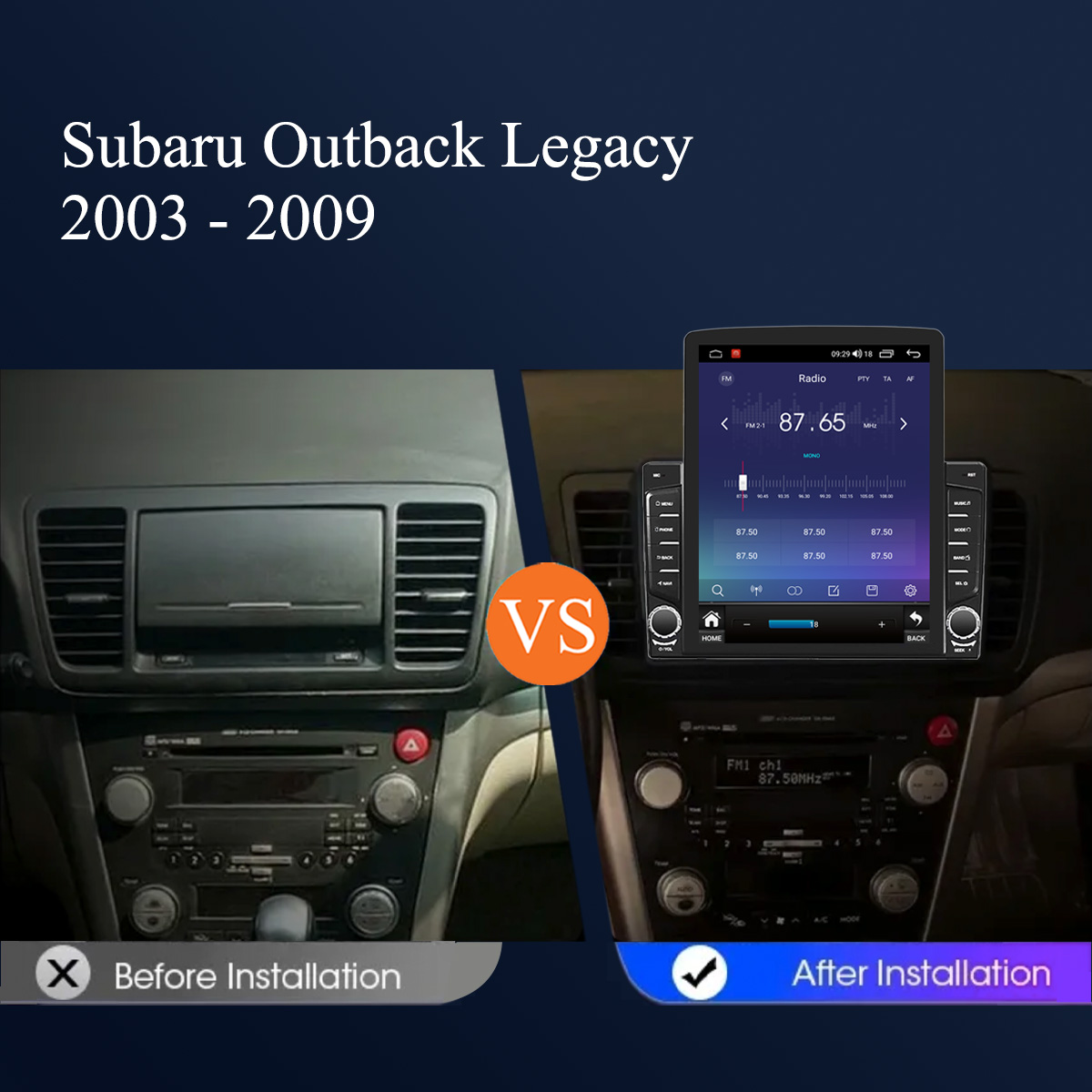 9.7’’ Car Autoradio For Subaru - Musical Instrument Of India recension och pris