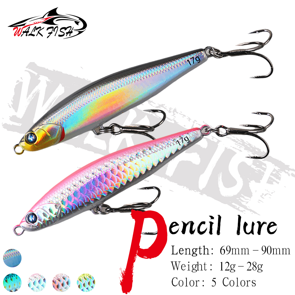 WALK FISH 1PCS 12g-28g Sinking - Rain Stick Percussion recension och pris