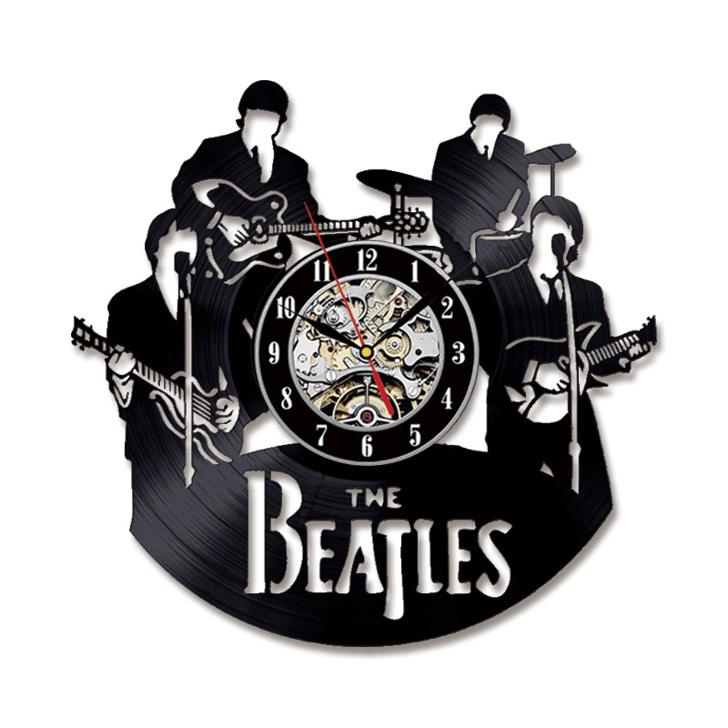 Beatles 3D Vinyl Record Clock  - Musical Instrument Manufacturers recension och pris