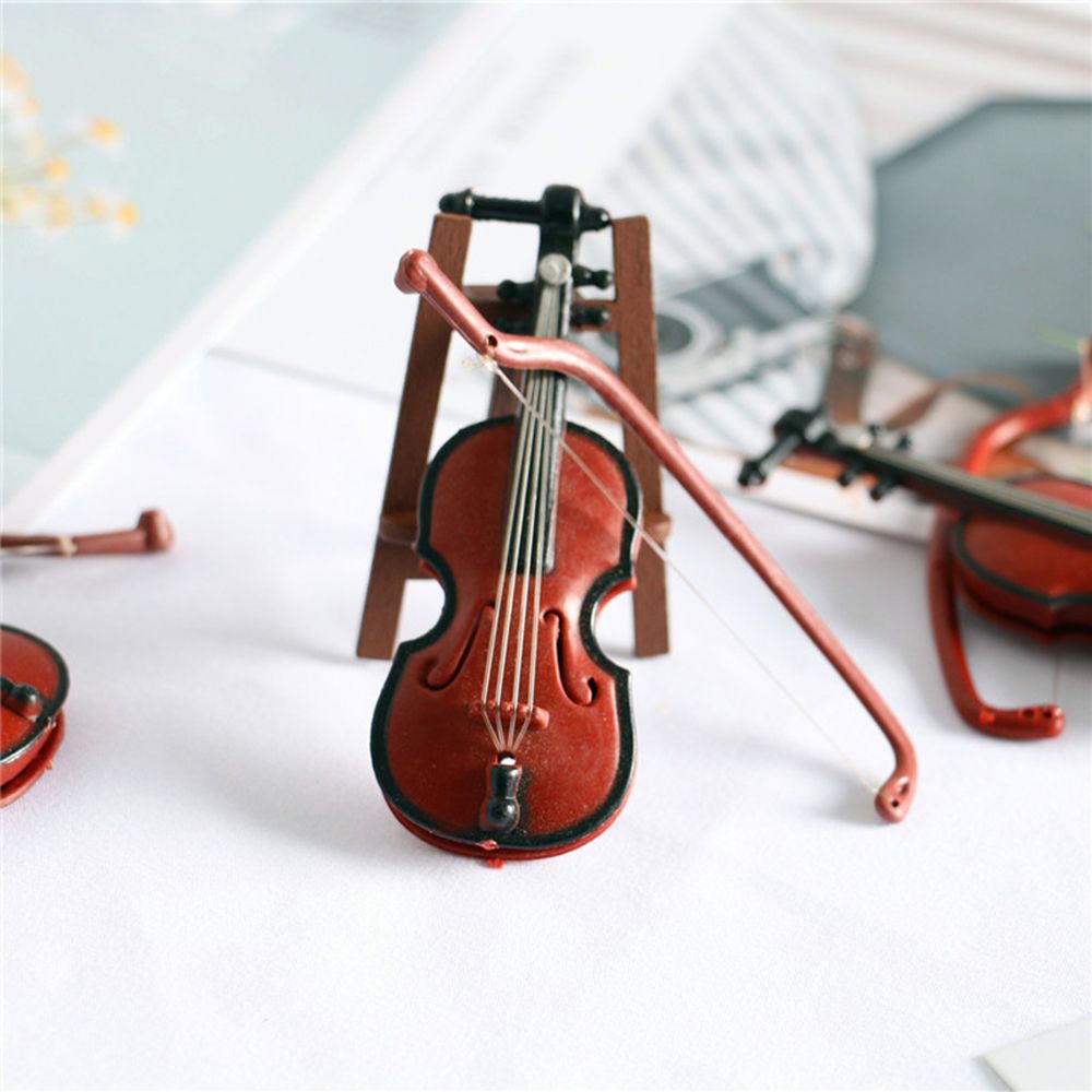 Miniature Doll Musical Instrum - Musical Instrument Horn recension och pris