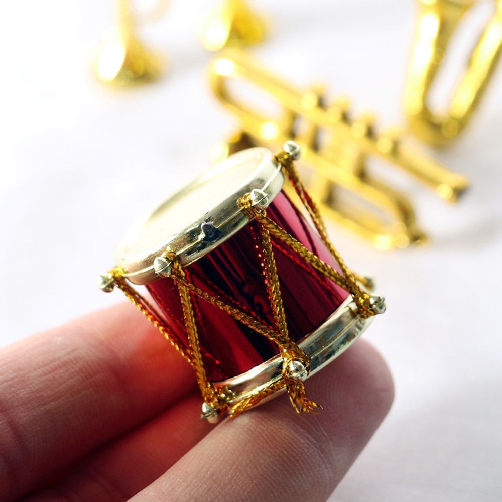 Miniature Doll Musical Instrum - Musical Instrument Horn recension och pris