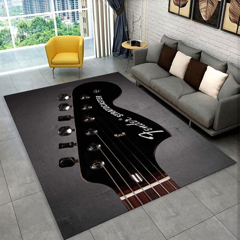 Retro Fender Guitar Logo Instr - Musical Instrument Logo recension och pris