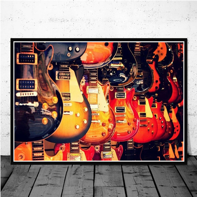 Canvas Prints Pictures Wall Ar - Musical Instrument Quotes recension och pris