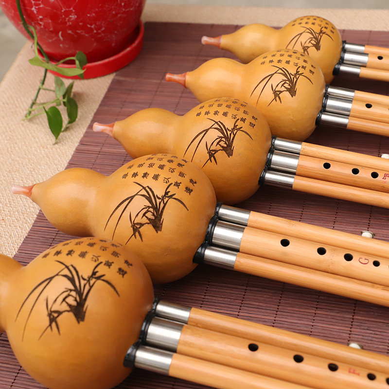 Nanzhu Gourd Silk Musical Inst - Musical Instrument That You Blow Into recension och pris