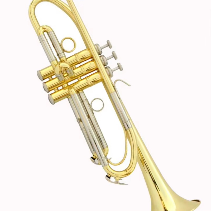 Trumpet Customized Design OEM  - Musical Instrument Logo recension och pris