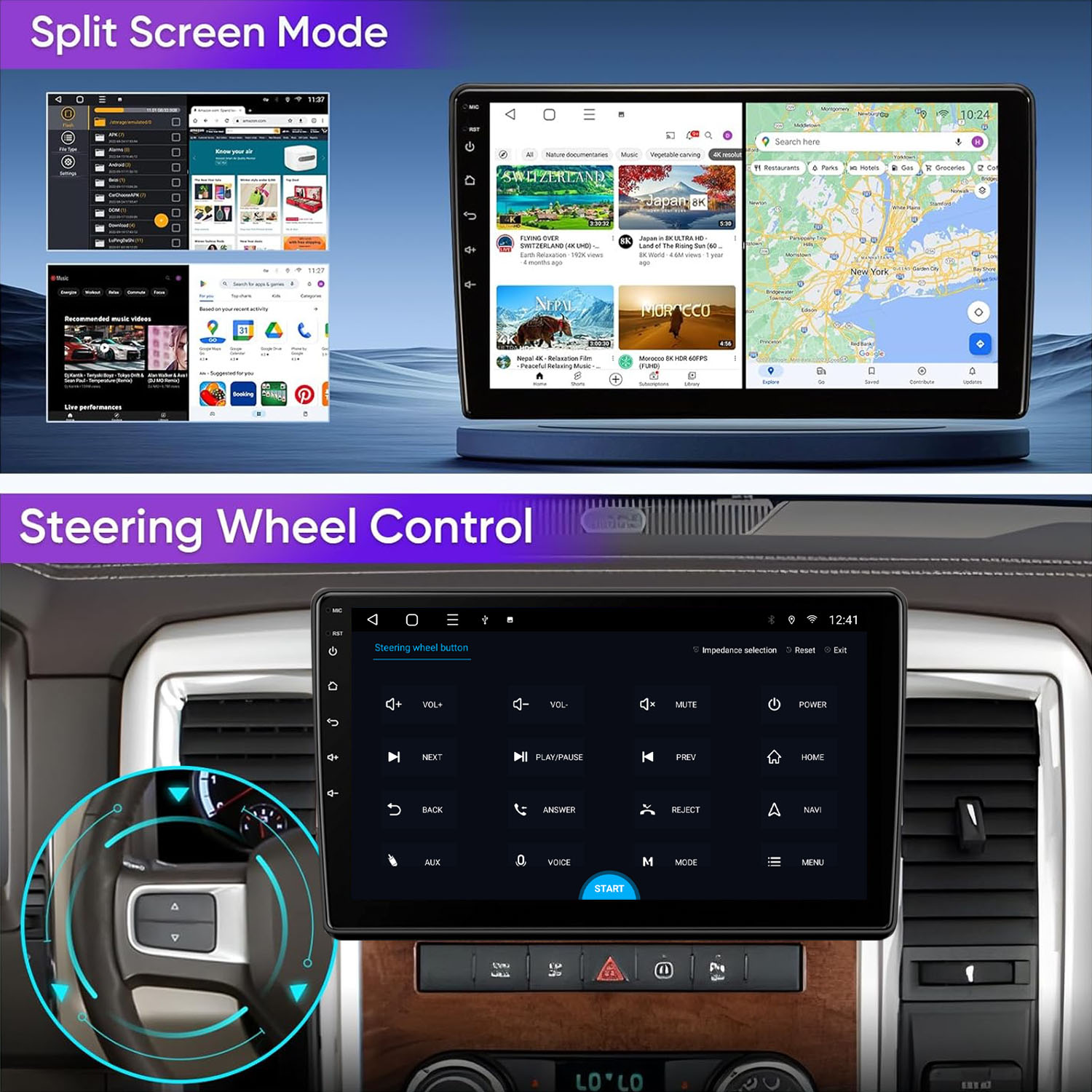 Android 14 Car Radio Multimedi - Musical Instrument Of India recension och pris