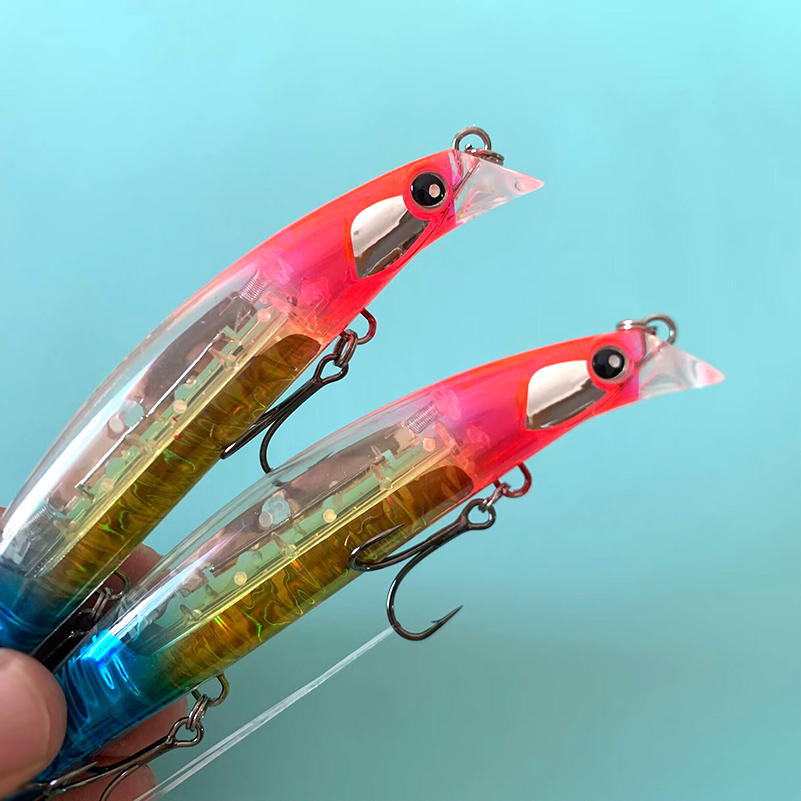 Testar Sinking Minnow Bait 140 - Rain Stick Percussion recension och pris