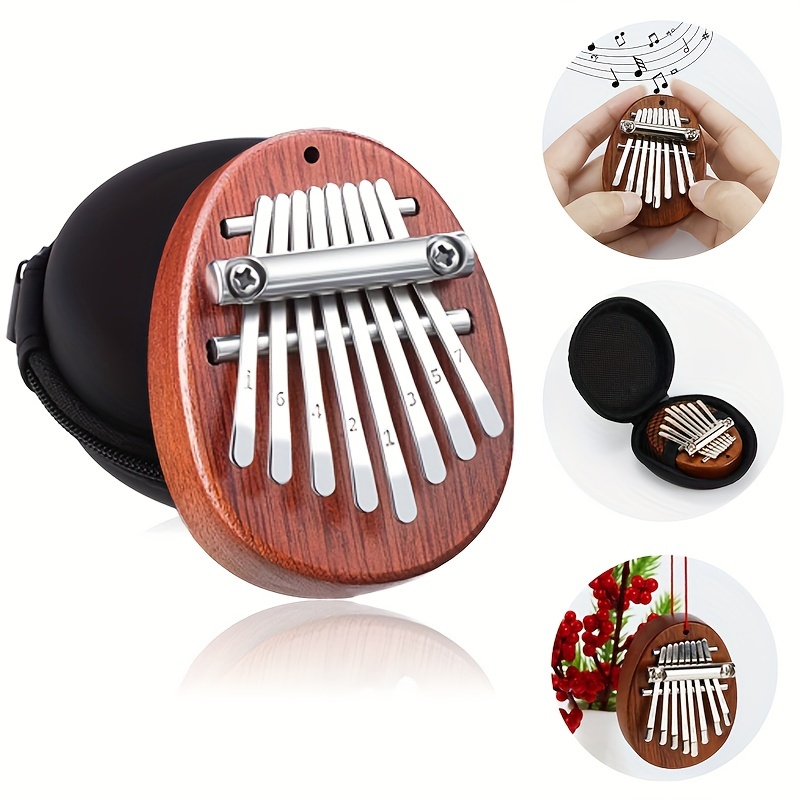 8 Key Mini Kalimba exquisite F - Musical Instrument Balalaika recension och pris